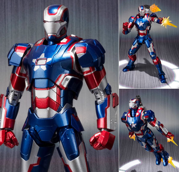 S.H.Figuarts Iron Patriot Avengers – Iron Man 3 – War