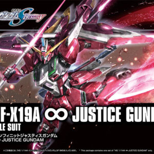 HGCE 1/144 ZGMF-X19A Infinite Justice Gundam – Bandai Model Kit