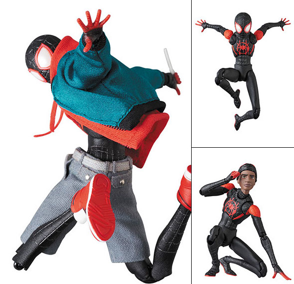 MAFEX No.107 MAFEX SPIDER-MAN Miles Morales – SPIDERMAN – INTO THE