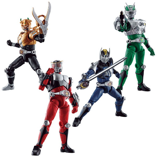 Bandai Shokugan Sodo Kamen Rider Build 7 - Action Figure (Confezione Da 12)