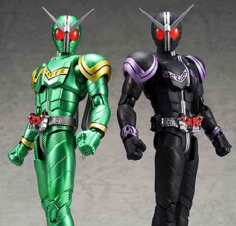 Kamen Rider Cyclone & Joker フィギュアセット S.H. Figuarts – Kamen Rider Double Cyclone Cyclone & Joker