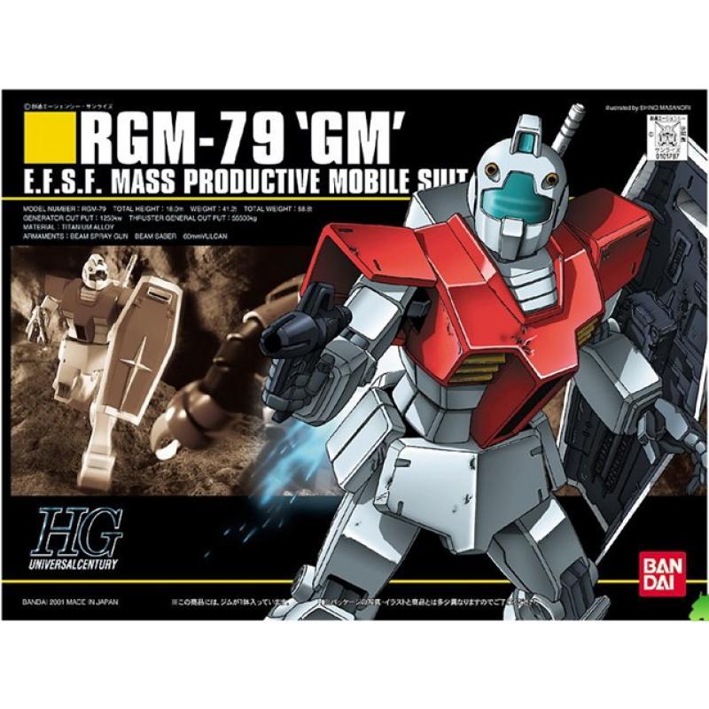 HGUC 1/144 RGM-79 GM Bandai Model Kit Gundam