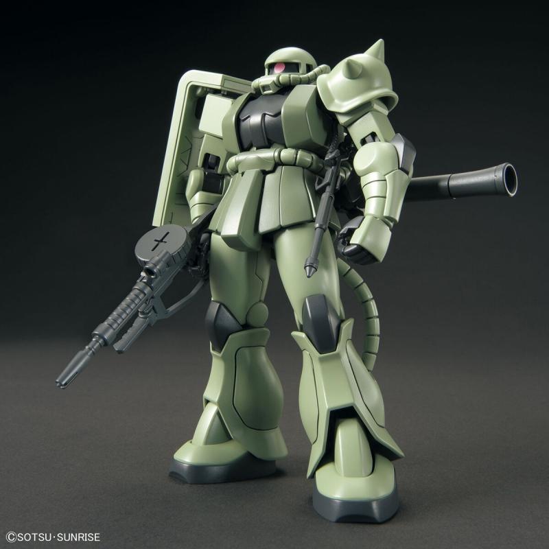 HG 1/144 MS-06 ZAKU Ⅱ Gundam Mobile Suit Bandai Model Kit