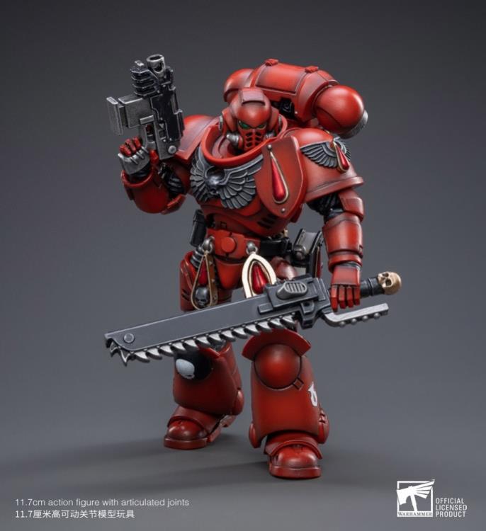 Warhammer 40K Blood Angels Intercessors Brother Marine 02 1/18 Scale Figure BY JOY TOY  JT2603